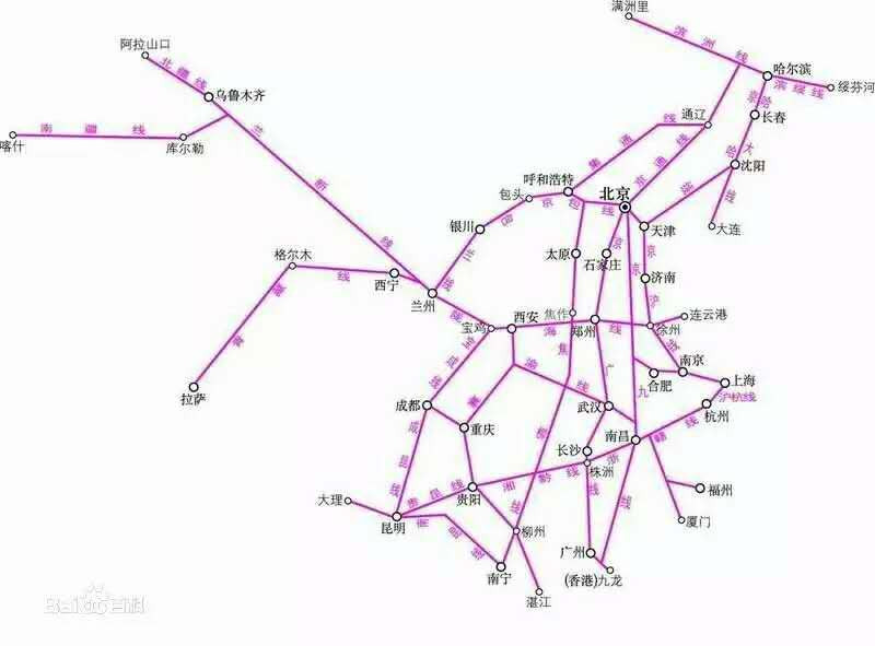 "八纵八横"的高铁新战略 改变中国城市格局